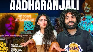 🇮🇳 REACTING TO AADHARANJALI 😮  Aadharanjali  Promo Song  Romancham  Sushin Shyam REACTION [upl. by Anees]