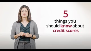 5 Important Credit Score Tips [upl. by Fawne]