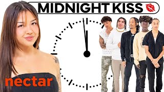 10 singles decide who to kiss at midnight  vs 1 [upl. by Hulburt]