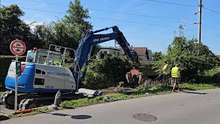 ÖBB Baustelle Feldkirch  Liechtenstein  Schweiz [upl. by Melcher]