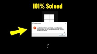 The computer restarted unexpectedly or encountered an unexpected error on Windows  How To Fix it ✅ [upl. by Eidnas689]