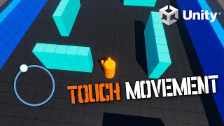 Touch Movement Joystick Using the New Input System  Unity Tutorial [upl. by Airekal230]