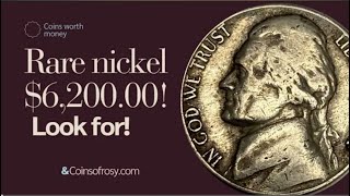 THESE NICKELS ARE WORTH MONEY  RARE NICKEL COINS TO LOOK FOR IN POCKET CHANGE COINS WORTH MONEY [upl. by Mavis693]