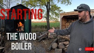 Starting the Wood Boiler What steps to take when lighting the Central Boiler for the first time [upl. by Tarrance]