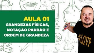 Física Total  Aula 01  Grandezas Físicas Notação Padrão e Ordem de Grandeza [upl. by Nessaj382]