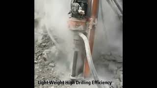 Portable Pneumatic DTH Drilling Rig [upl. by Ahtera826]