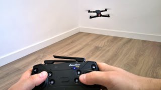 How to Fly Eachine E58 QuadAir Drone X Pro Quick Manual Headless Mode Explained Basic Controls [upl. by Anaili705]