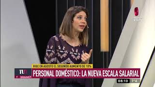 La nueva escala salarial para el personal doméstico [upl. by Moser]