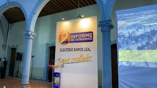 Segundo Informe de Gobierno Lic Eleuterio Ramos Leal Presidente Municipal de Valparaíso [upl. by Guilbert]