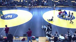 Wantagh High School vs PatchogueMedford High School Boys Varsity Wrestling [upl. by Aurelia]