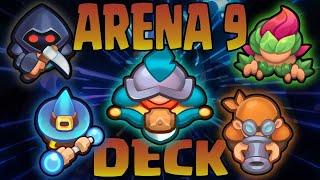 Rush Royale  SENTRY is the BEST Arena 9 Deck  EZ F2P WINS [upl. by Aleina]