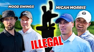 Micah Morris amp Trey Kennedy Play Golf With ILLEGAL CLUBS [upl. by Remliw448]