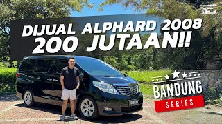 ALPHARD 2008 CUMA 200JUTAAN DIJUAL [upl. by Lanette394]