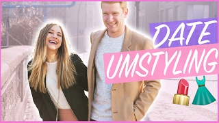 MEIN FREUND STYLT MICH um I DATE OUTFIT amp MAKEUP IDEEN [upl. by Vogeley]