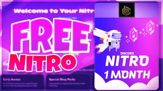 How to get Discord Nitro for FREE NEW METHOD [upl. by Malka]