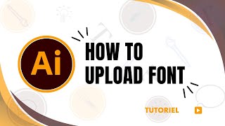 How to load a font into Illustrator install amp put dafont fonts into Illustrator [upl. by Doelling97]