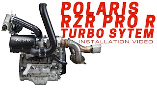 Polaris RZR Pro R Turbo Install Video [upl. by Yawnoc]