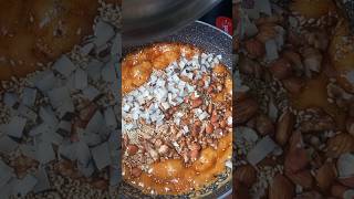 The Ultimate ASMR Dry Fruits Chikki Recipeasmr recipe shortsfeedshortschikkihealthyfood [upl. by Anial363]