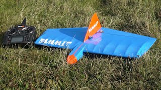 Dammit Angelwing Designs RC flying wing [upl. by Attiuqehs]