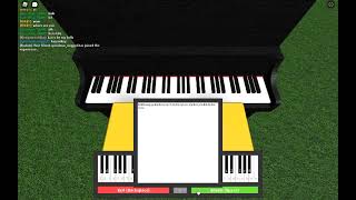 roblox piano sans song [upl. by Aicala966]