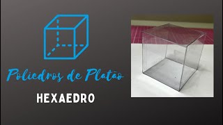 HEXAEDRO de Acetato Tutorial de Construção [upl. by Namron]