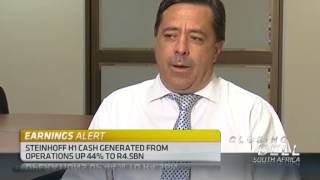 Steinhoff International Interim Results with CEO Markus Jooste [upl. by Ahsinyar]