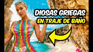 ✨¡En GRECIA las MUJERES DESLUMBRAN con sus PLAYAS y TRADICIONES ANTIGUAS [upl. by Akinohs]