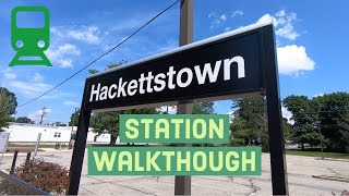 NJ Transit Hackettstown Station Walkthrough [upl. by Halli873]