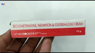 New CurodermN Cream  Beclomethasone Neomycin amp Clotrimazole Cream uses  Curoderm N Cream uses [upl. by Hsara303]