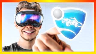 Playing Rocket League on the Apple Vision Pro [upl. by Cohligan203]