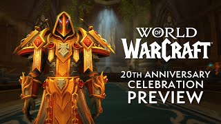 20th Anniversary InGame Event Preview  WoWCast [upl. by Tebor]