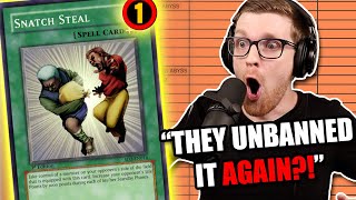 THEY UNBANNED IT AGAIN  YuGiOh Official January 2024 TCG Banlist LIVE REACTION [upl. by Hun]