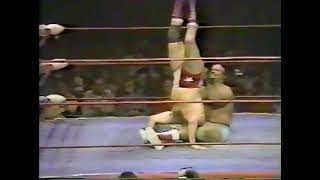 WCCW 1984 03 19 84 Freebird Buddy Roberts vs Iceman King Parsons Fort Worth [upl. by Yslehc233]