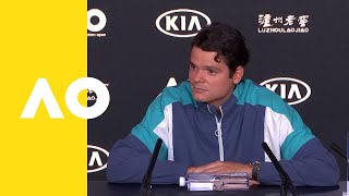 Milos Raonic press conference 4R  Australian Open 2019 [upl. by Sidwel867]