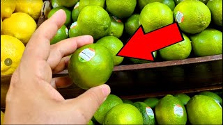 How to choose juicy lemons and limes  3 secret tips  Plus bonus food science experiment [upl. by Vladi]