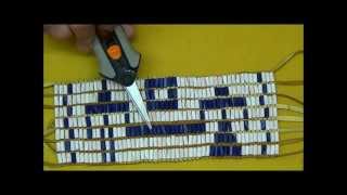 How to Make a Wampum Belt Part 4 [upl. by Lita]