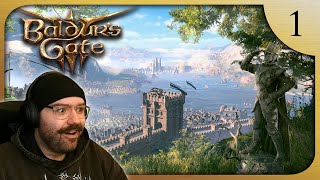 My First Time Playing Baldurs Gate 3  Blind Playthrough Part 1 [upl. by Opal]