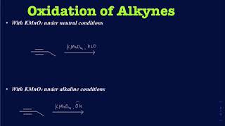 Oxidation of Alkynes with KMnO4 and Ozone [upl. by Isiad]