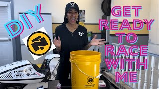 Get Ready to Race With Me DIY of my 5 Gallon NorthernTool Bucket [upl. by Eshelman]