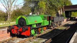 Midland Railway  Butterley Steam Event quotLittle amp Largequot 14th October 2012 [upl. by Nosreve]