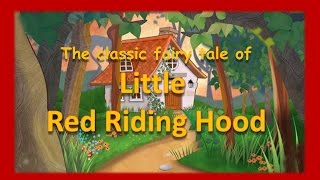 🐺LITTLE RED RIDING HOOD┃Fairytales In English┃ Read Aloud Book with Dixys Storytime World [upl. by Yeldua348]