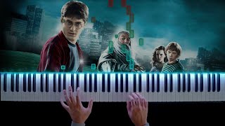 Harry Potter and the HalfBlood Prince  Harry amp Hermione Piano Cover [upl. by Agon]