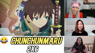 The Legend of CHUNCHUNMARU  Konosuba  Reaction Mashup [upl. by Adnopoz]