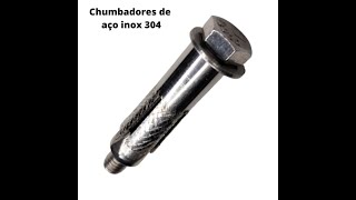 Chumbador parabolt de aço inox Âncora [upl. by Capone15]