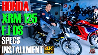 HONDA XRM 125FI DS 2022  INSTALLMENT  SPECS [upl. by Oicor]