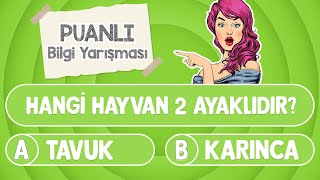 BİLGİ YARIŞMASI 🧠📺 Puanları Topla Genel Kültürünü TEST ET  Bul Bakalım [upl. by Holub]