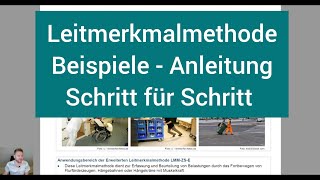 Leitmerkmalmethode erklärt  Anleitung  Beispiele  Gefährdungsbeurteilung  Physische Belastung [upl. by Edmondo89]