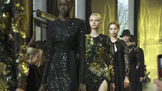 ELIE SAAB Readytowear Fall Winter 202324 Live Show [upl. by Clevie]