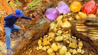 Nugget Creek Gold Hunt  Gold RushCrystal White Water  Discovery [upl. by Leonidas441]