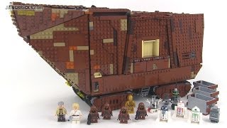 LEGO Star Wars 75059 UCS Sandcrawler 2014 review [upl. by Scholz179]